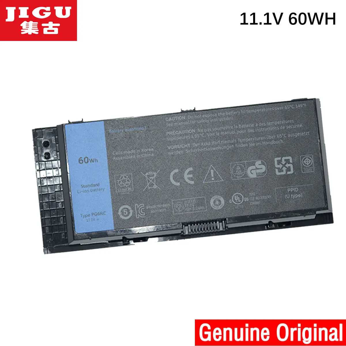 JIGU 0FVWT4 0TN1K5 312 1176 1177 1178 3DJH7 451 11742 11743 97KRM Оригинальный аккумулятор для ноутбука Dell M4600