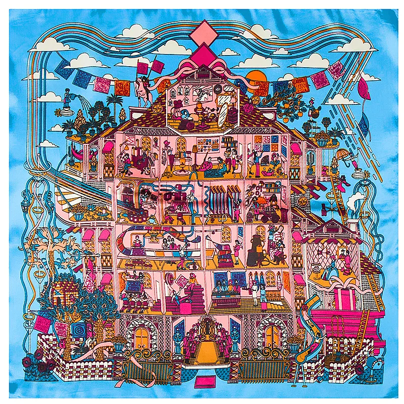 Горячая Распродажа красивый Шелковый квадратный шарф 60*60 см для женщин Новая