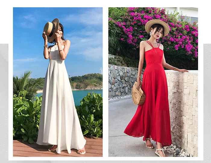 Tingfly пляжное богемное Летнее Длинное платье vestidos женское сексуальное платье с открытой спиной и v-образным вырезом на бретельках женское белое красное платье Макси