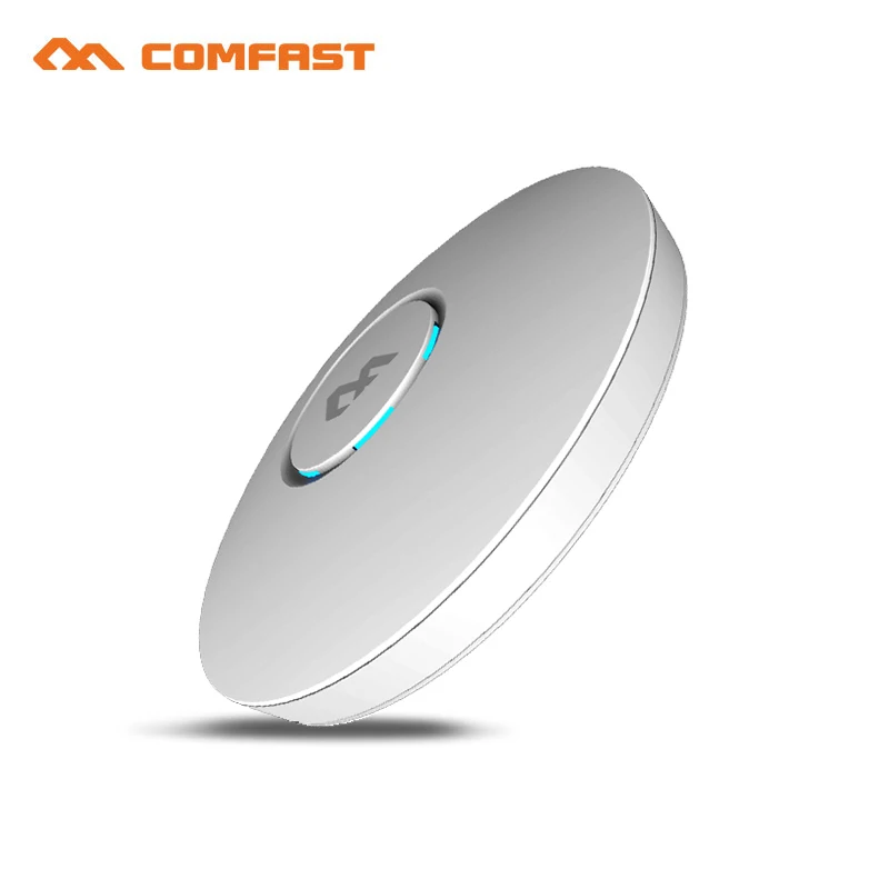 Wi Fi роутер COMFAST 300 Мбит/с потолочный Ap 802.11b/g/n для помещения AP 48 В POE открытый DDwrt