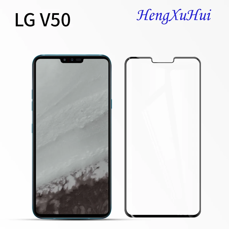 Для LG V50 закаленное стекло 3D изогнутый экран полное покрытие высококачественное