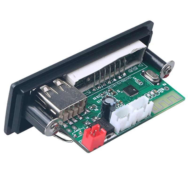 Bluetooth 5 0 Mp3 Wma Wav декодер плата в 12 В беспроводной аудио модуль цветной экран Usb Tf Fm