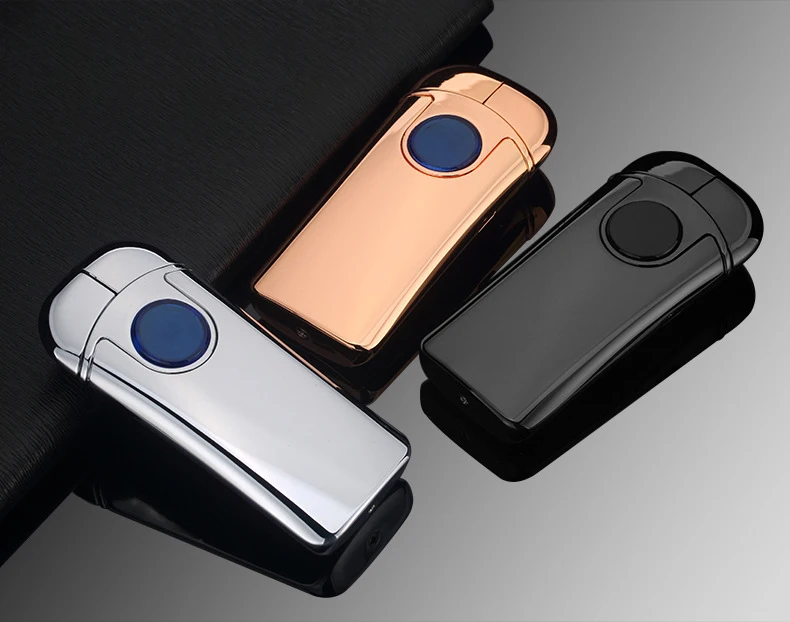 Плазменная Зажигалка USB двойной дуги сигареты аксессуары Новинка Бат Человек Pattern электроподжиг Подарок ветрозащитный зажигалка