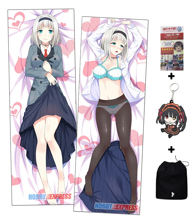 Хобби Экспресс Анна Noshikinomiya Shimoseka SOX Otaku Waifu Dakimakura японская наволочка для обнимания