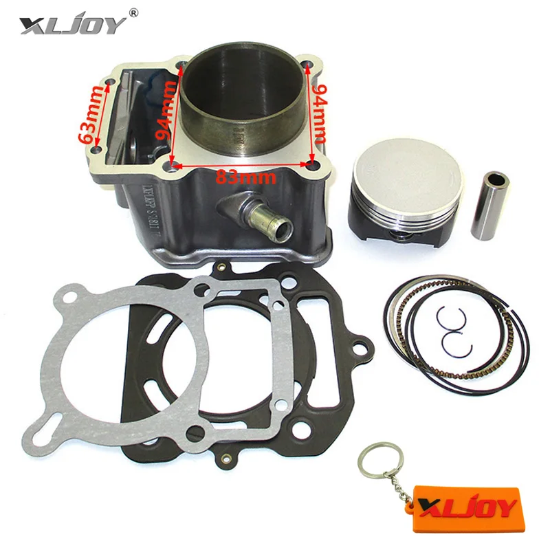 XLJOY 70mm Big Bore Cylinder Piston Kit Water Cooled For 250cc LX250 Zongshen Loncin Dirt Bike ATV Quad | Автомобили и мотоциклы