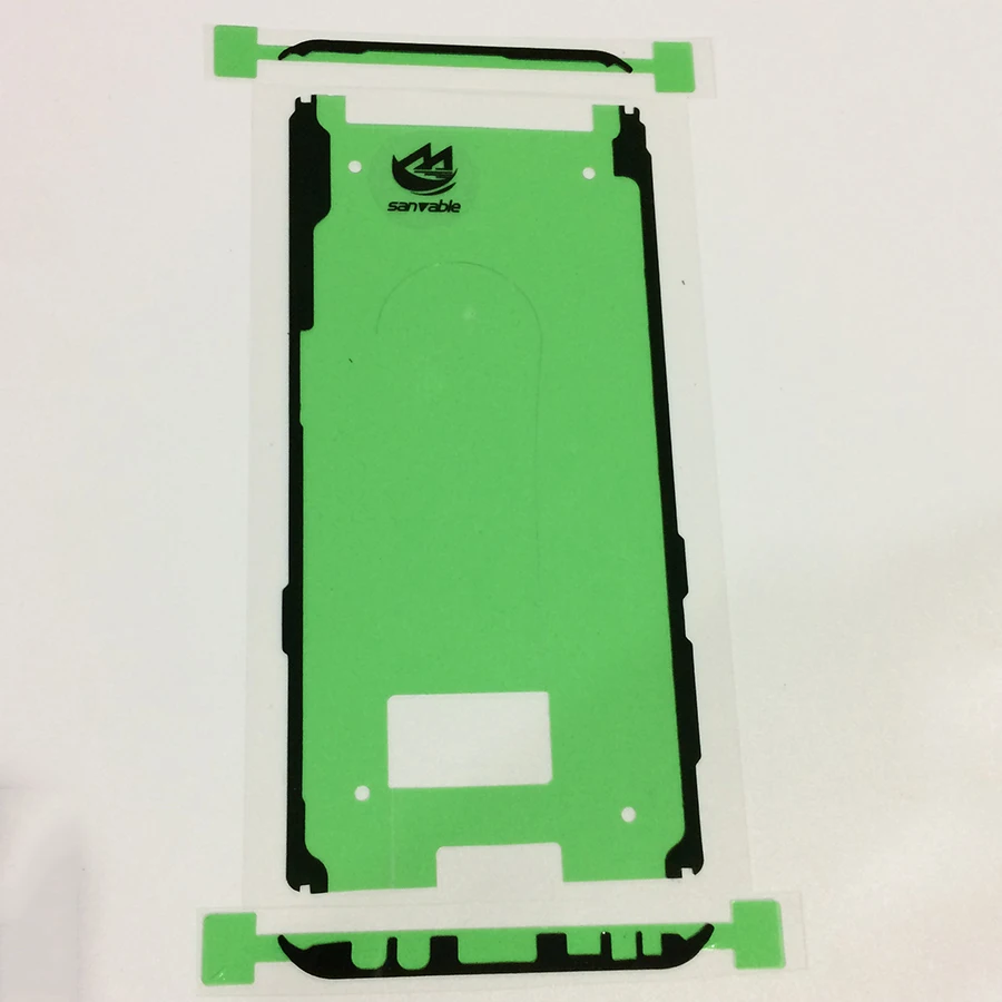 10 шт ЖК-экран передняя рамка Клейкая лента + задняя крышка наклейка клейкая для