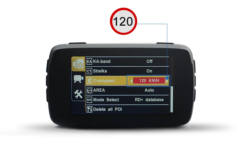 Автомобильный видеорегистратор Ambarella A7LA50 3 в 1, gps, автомобильная камера, антирадар, автомобильный детектор, видеорегистратор, 1296 p, Speedcam, HD 1080 p, стрелка