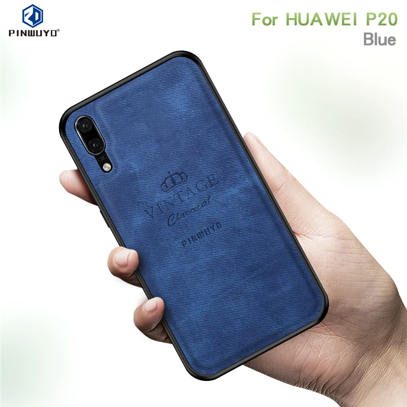 For Huawei P20 Case Cover Vintage PU Leather PC Hard Fitted Cases Protection Phone Shell 5.8'' | Мобильные телефоны и