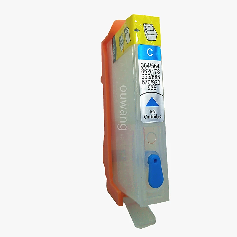 Картриджи с чипом для заправки 655XL для Deskjet 3525 4615 4625 5525 6525 - новая версия высокого качества.