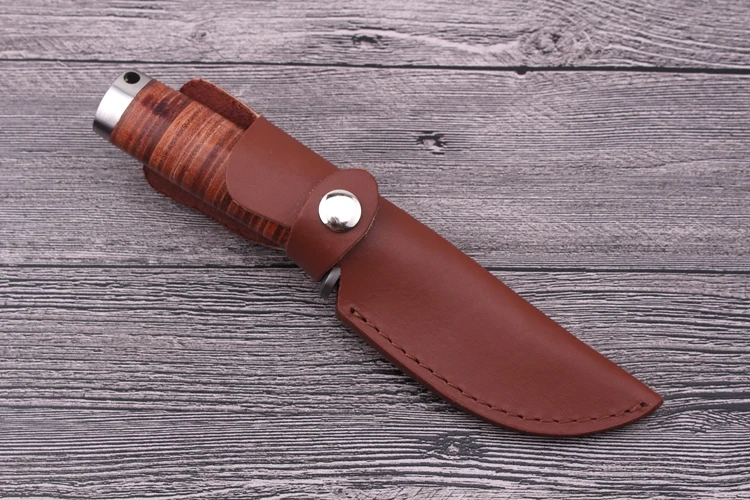 Ручной работы Duanda Охотничий Тактический нож с фиксированным лезвием стальное