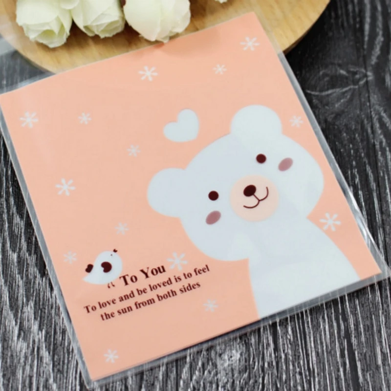 Пластиковые пакеты для упаковки печенья конфет 10 х10 см 50/100 дюйма | Дом и сад