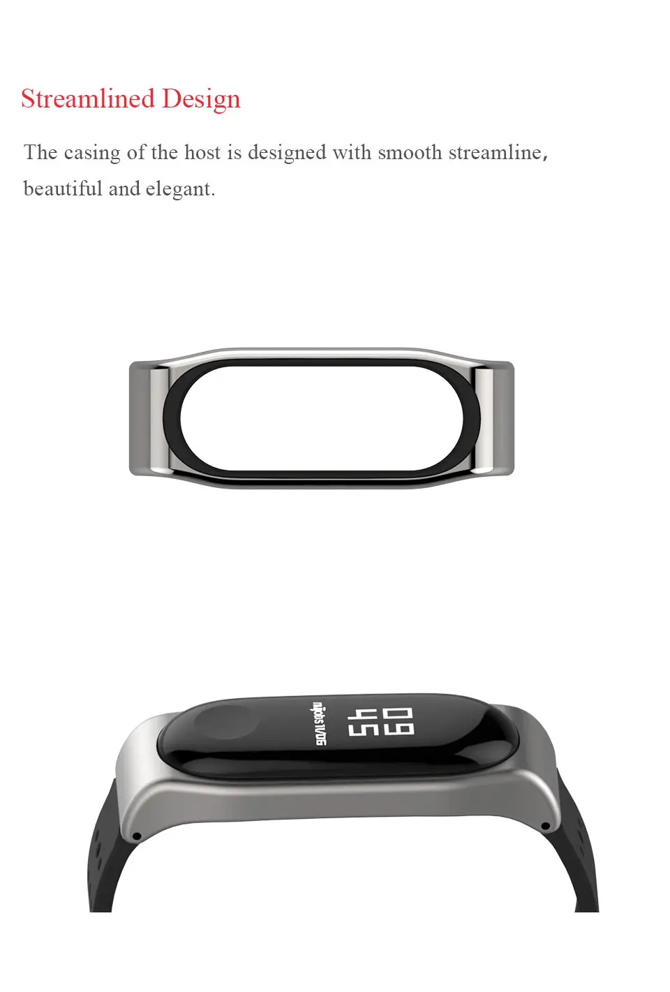Для Xiaomi mi Band 4 металлический ремешок Безвинтовой из нержавеющей стали для Xiaomi mi band 4 NFC браслет металлический сменный ремешок для mi 4