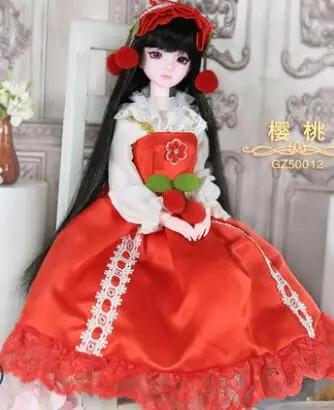 1/4 50 см 18 &quotполный набор с косметикой BJD кукла inch 19 шарнирной куклы игрушка сделай