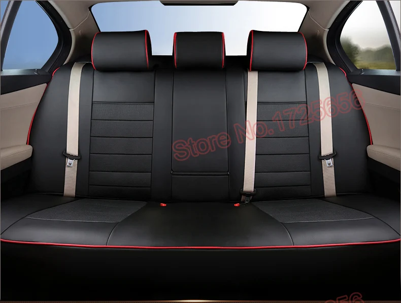 AutoDecorun чехол для автокресла из натуральной кожи для Land Rover freelander 2 аксессуары чехлы для сидений Защитные подушки набор 2007