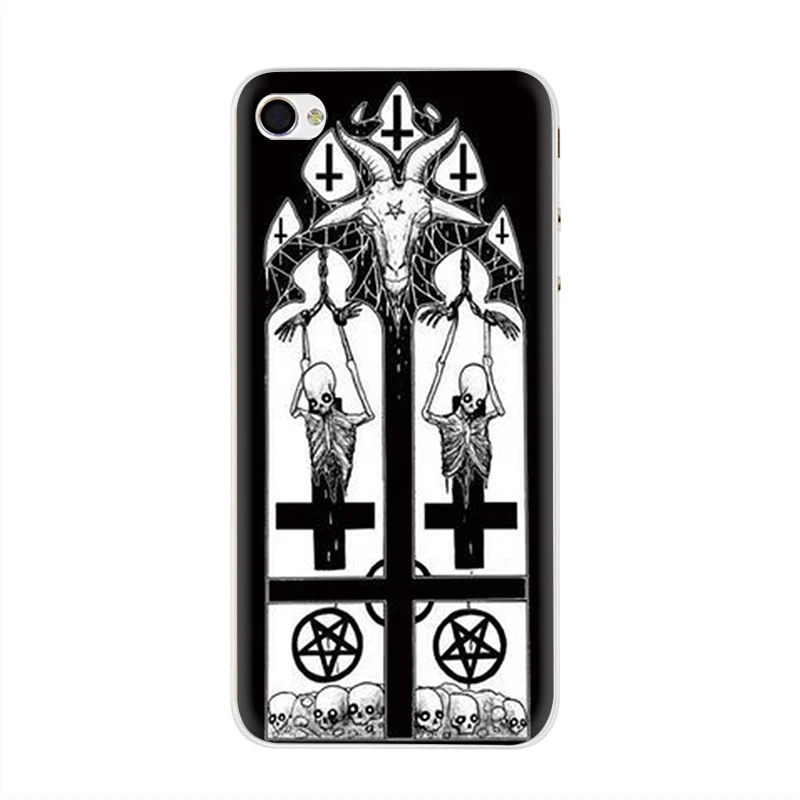 H11 Жесткий чехол для телефона Satanic Pentagram чехол для iPhone 5 5S SE 5C 6 6s 7 8 Plus X XR XS Max 11 Pro Max - Цвет: H11