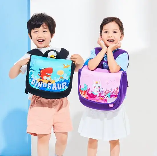 Детский рюкзак joyload с 3D рисунком животных тигр свинья динозавр для студенток в