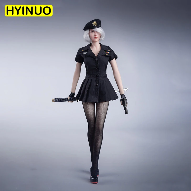 Fire Girl Toys FG070 1/6 Scale короткая женская юбка сексуальная Военная униформа бесшовные