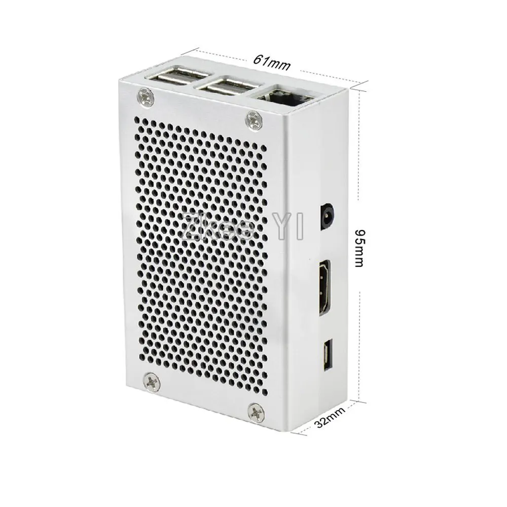 Алюминиевый чехол с радиатором для телефона Pi 3 B + 2 Модель B|Аксессуары