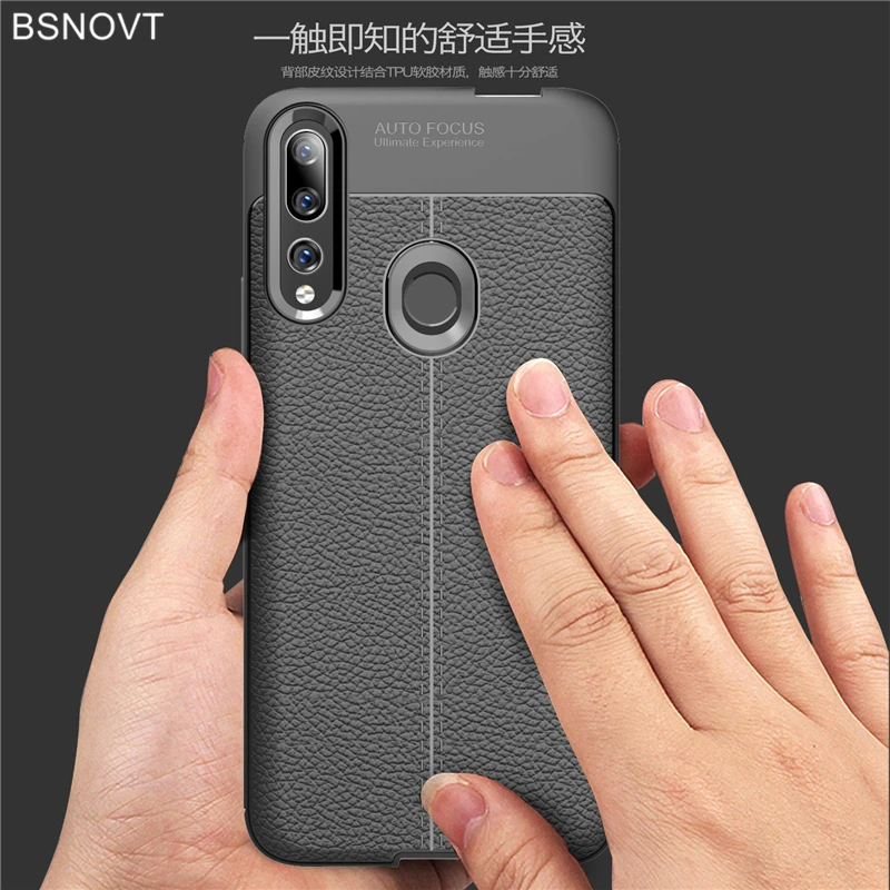 Для huawei P Smart Z чехол Y7 Y9 Мягкий противоударный чехол из искусственной кожи для huawei Y9 Prime чехол для huawei P Smart чехол