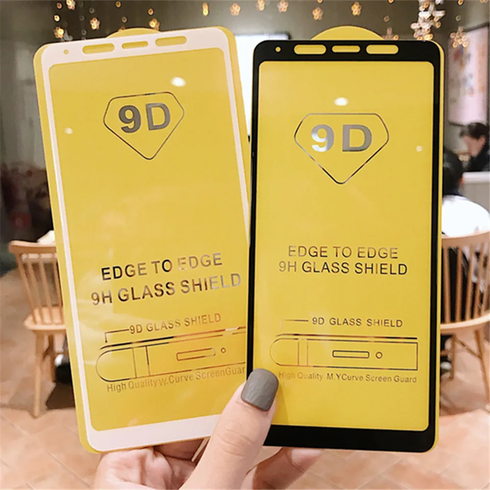 Изогнутое закаленное стекло 9D для Samsung Galaxy A6 A8 Plus A7 A9 2018 A750 Защита экрана A30 A50