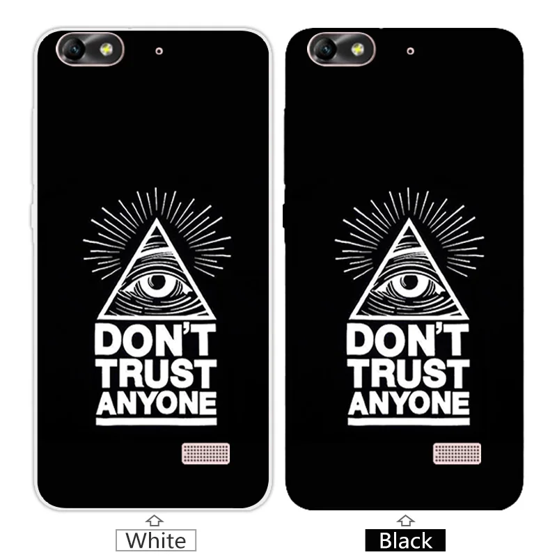 for Huawei Honor 4C / G Play Mini Case Silicon Capa Full Skull Phone Fundas Transparent Brick Road Cover |