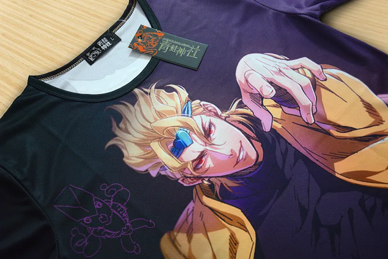 Футболка Jojo JoJo для костюмированной вечеринки в стиле аниме невероятное