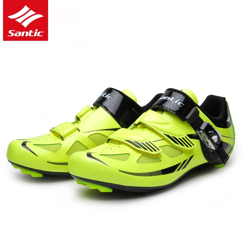 Кроссовки Santic мужские для велоспорта дышащие нейлоновые ТПУ автоматическая