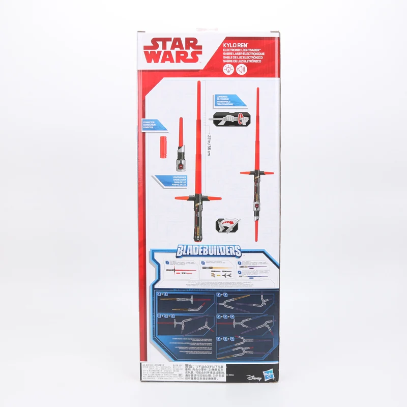 Игрушки звездные войны серии E8 80 см Bladebuilders Kylo Ren Deluxe Electronic Lightsaber Коллекция Модель