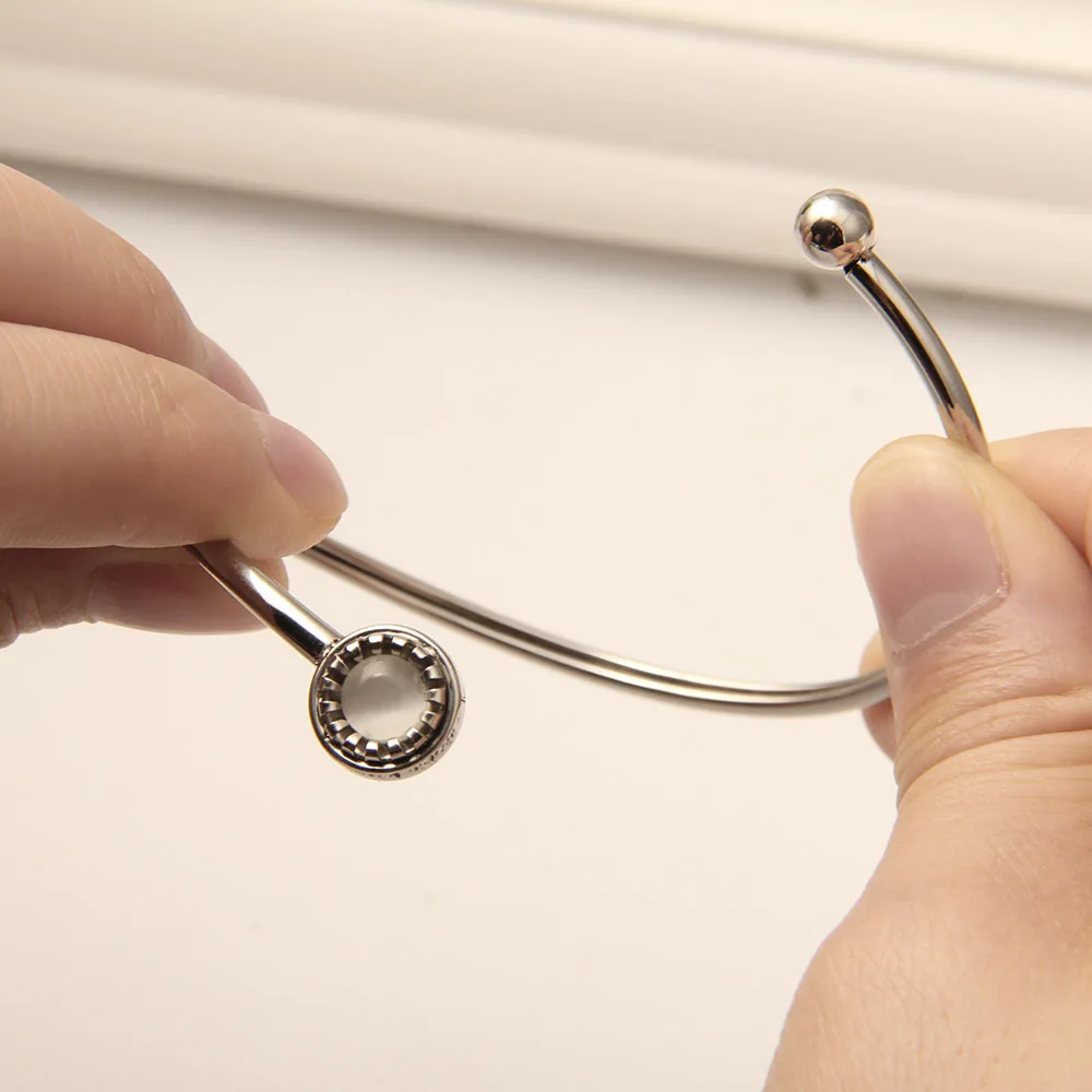 DICAYLUN браслет из нержавеющей стали Открытый манжета для женщин ювелирные изделия