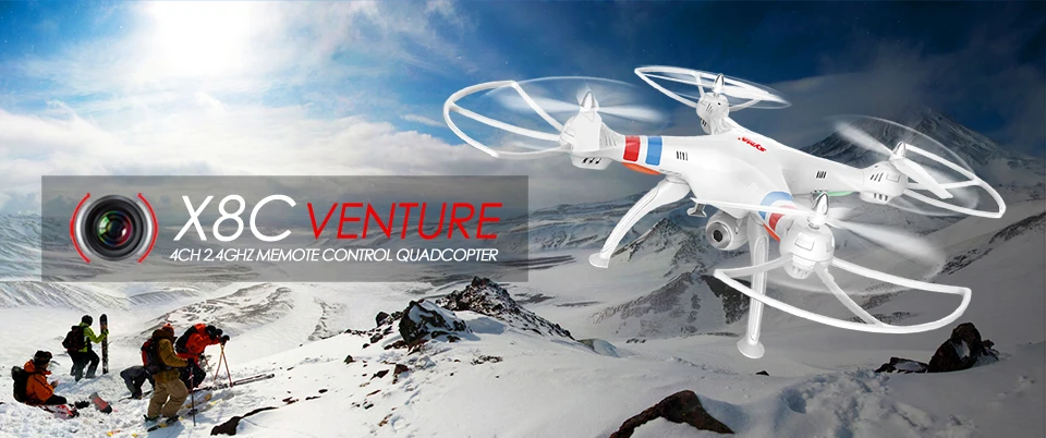 SYMA X8C, беспилотные летательные аппараты с Камера HD 2,4G 4CH 6 осей беспилотник Профессиональный Квадрокоптер с дистанционным управлением устойчивость, игрушка, подарок на день рождения, подарок черный Цвет