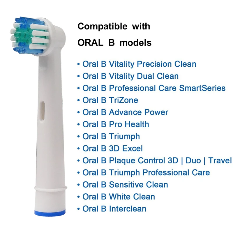 4 шт. Oral b Сменные головки для электрической зубной щетки Braun зубные Vitality