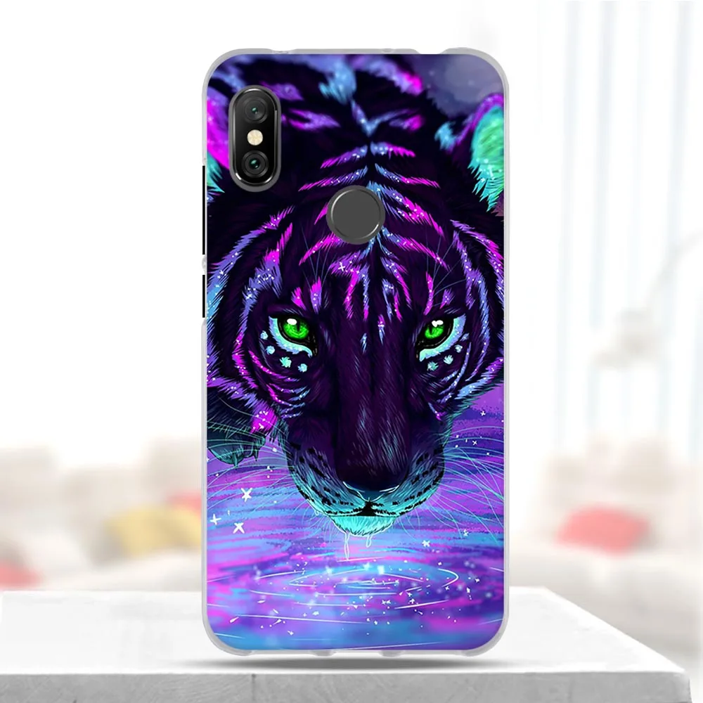 42 Для Xiaomi Redmi Note 7 5 6 Pro Чехол с принтом милого кота чехол для телефона для Xiaomi Redmi Note 6 Pro Чехол для Redmi Note 7 Pro - Цвет: 42