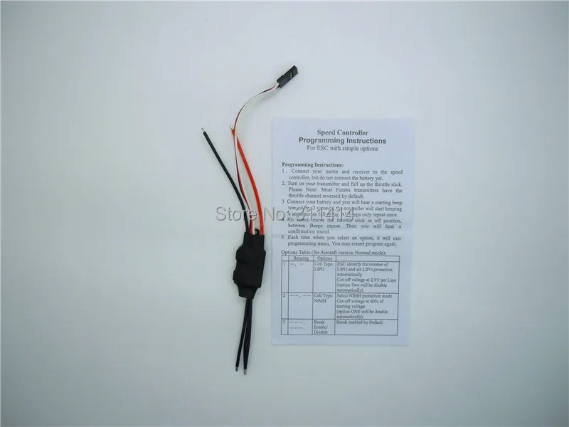 2 шт./лот Профессиональный бесщеточный двигатель 10A ESC 1A BEC 2-3S для радиоуправляемый