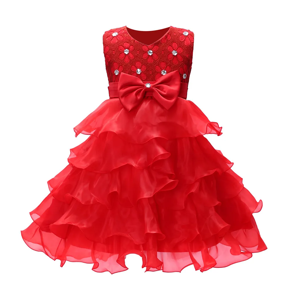 Qz-590 Princess dress for girls with paillette summer clothes wedding birthday Dresses Girls Children suit teenagers | Детская одежда и