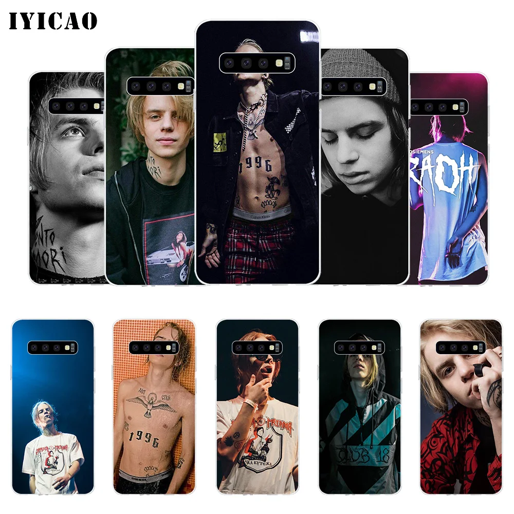 Силиконовый чехол для телефона IYICAO мягкий из ТПУ Samsung Galaxy S10e S10 S9 S8 Plus S7 Edge |