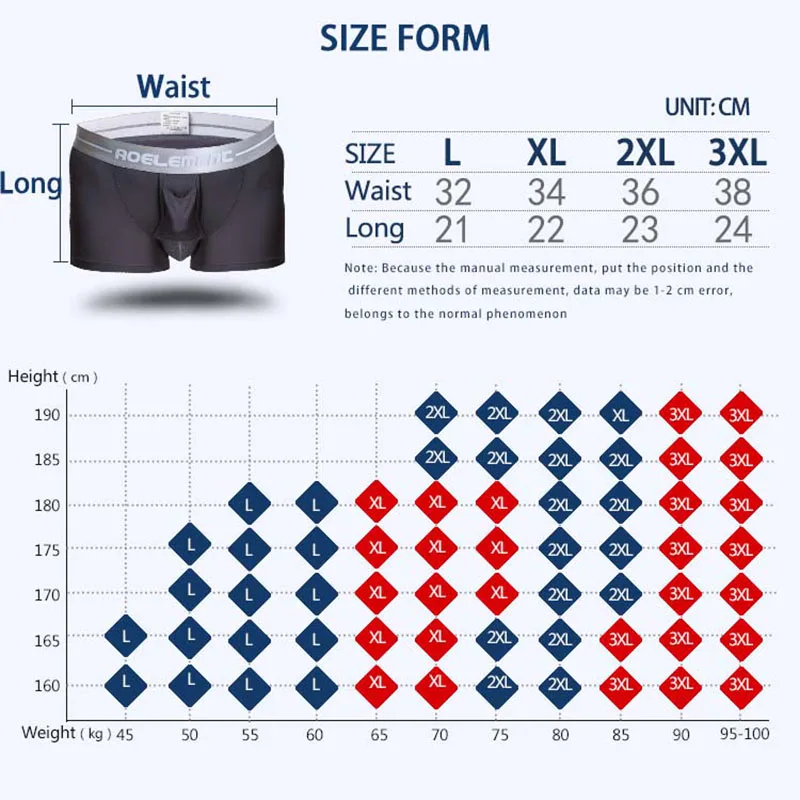 Трусы-боксеры мужские, 4 шт.партия, дышащие, со средней талией, L XL XXL XXXL (art.: 7a844b159) - 7a844b159