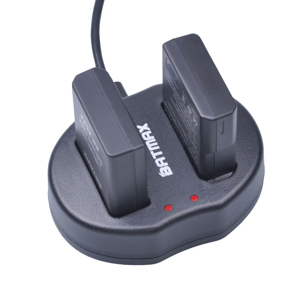 2 шт. EN-EL14 RU EL14 EN-EL14a Перезаряжаемые Батарея+ USB Dual Зарядное устройство для Nikon P7800 P7000 D5500 D5300 D5200 D3200 3100 D5600
