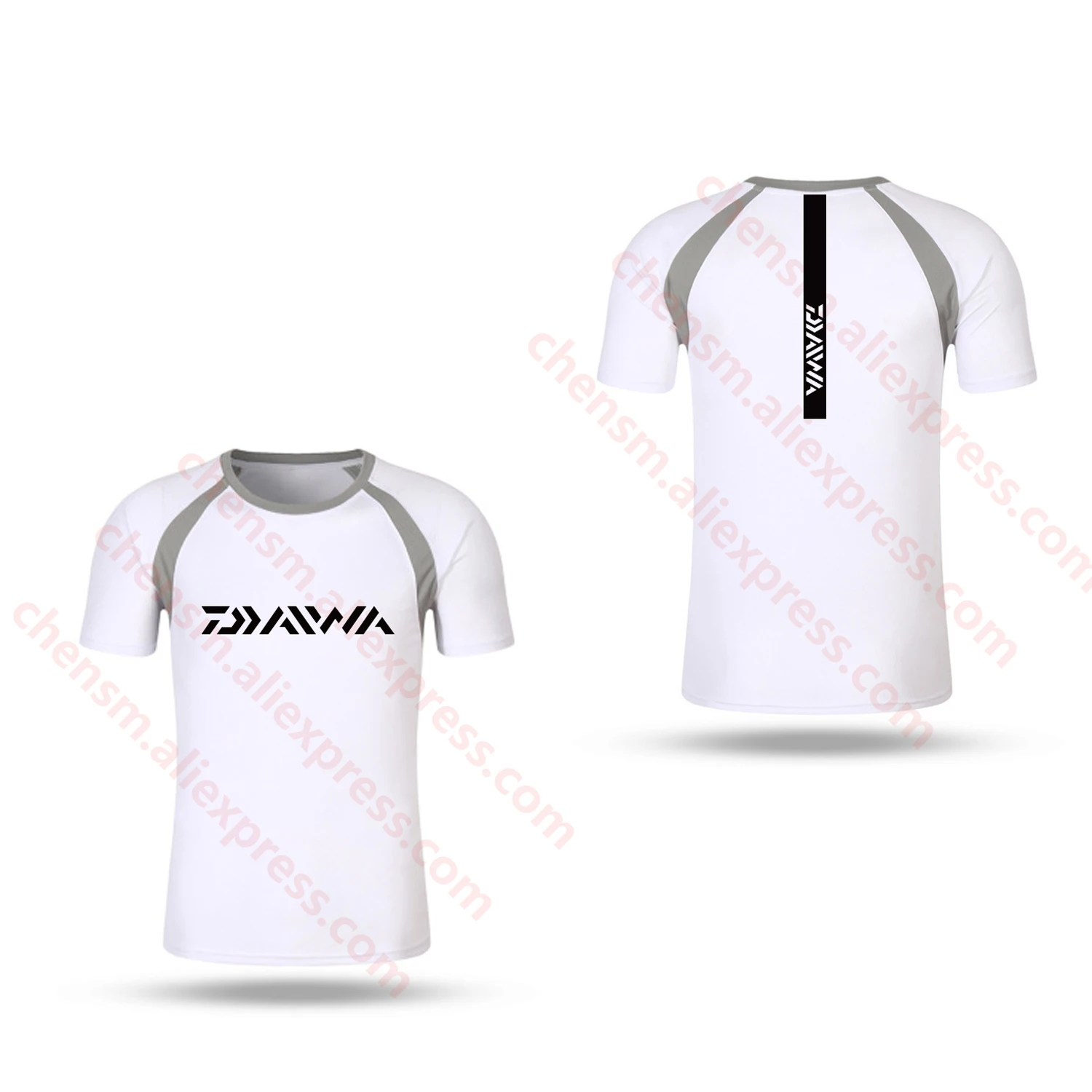 001 DAIWA Fishing Clothing Summer Short Sleeve Deep Sea Sunscreen Breathable Clothes Anti-UV Ultrathin Shimanos Fishing Shirt - Цвет: 001