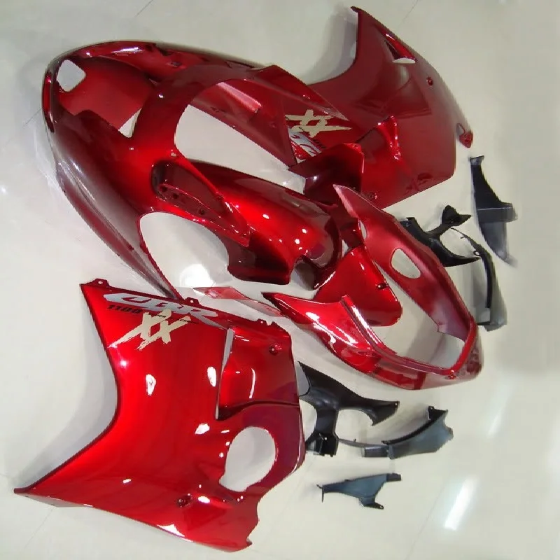 Для HONDA CBR1100XX 97 00 02 03 CBR1100 CBR 1100XX 1997 2000 2003 Горячий красный обтекатели-эй | Автомобили
