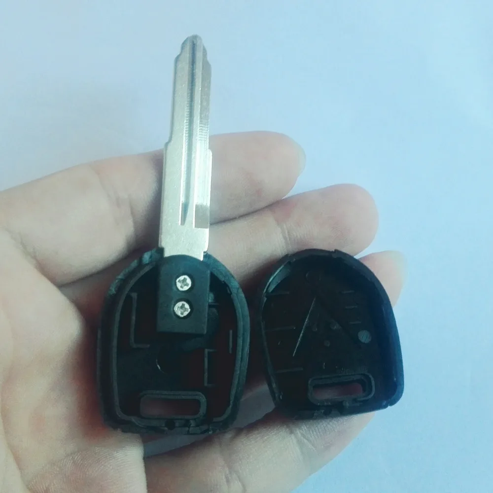 2 шт./лот корпус ключа транспондера подходит для MITSUBISHI Colt Lancer Mirage удаленный ключ