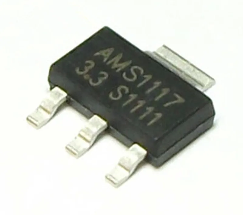 

HAILANGNIAO 100 шт AMS1117-3.3V LM1117 1117 3,3 V 1A регулятор напряжения