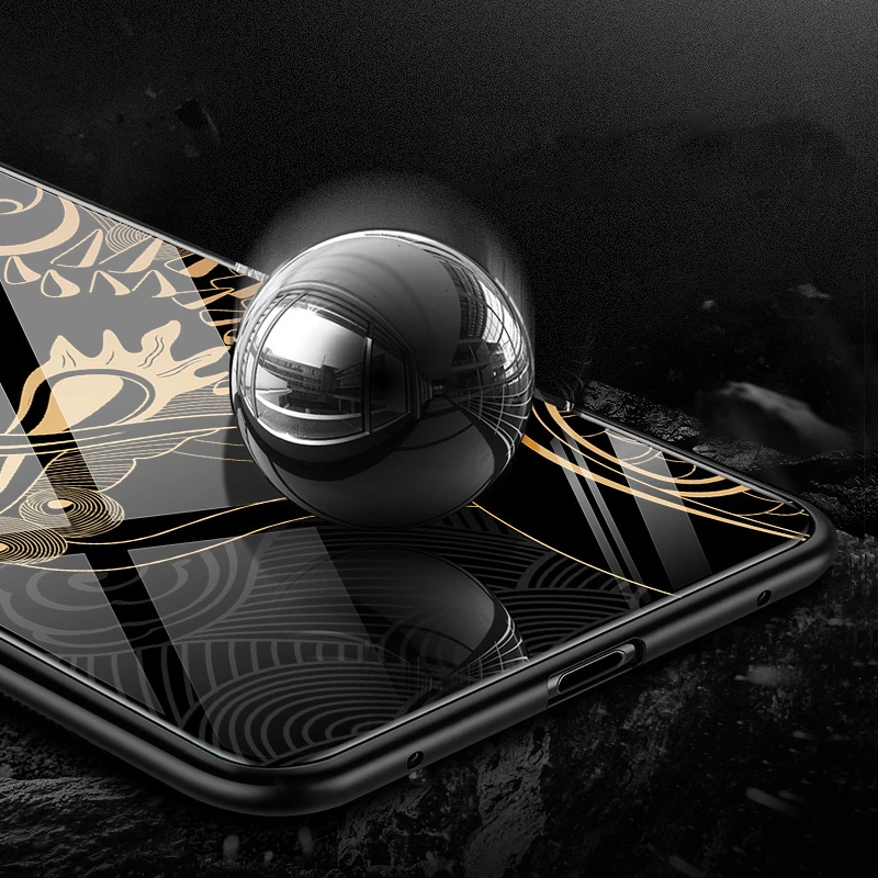 Чехол из закаленного стекла для телефона Huawei Mate 20 Pro Роскошный чехол Aixuan с мягкими