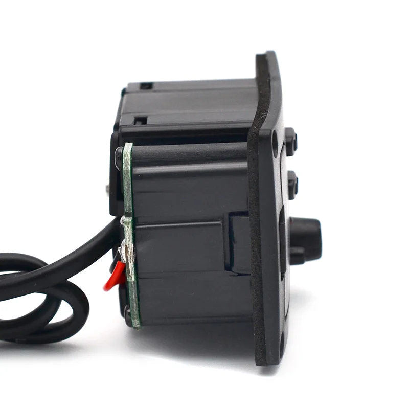 2 диапазона светодиодный миниатюрная гитара укулеле эквалайзер с хроматический