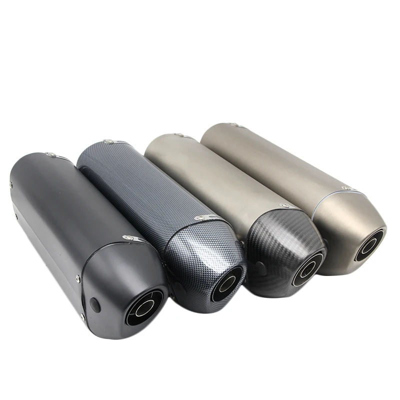 Универсальная Модифицированная выхлопная труба ZS Racing 420 мм для мотоциклов Honda nc750x