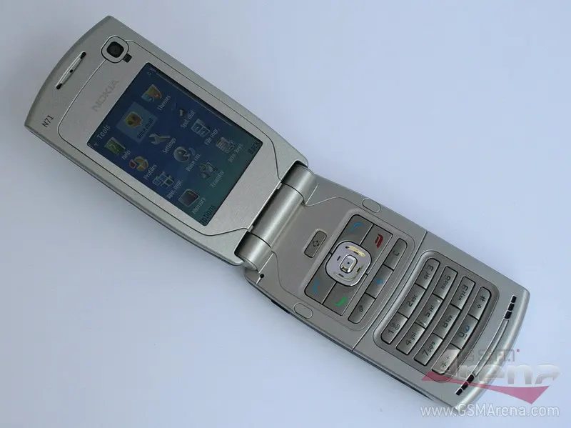 N71 разблокированный мобильный телефон Nokia N71 Flip 2,4 дюймов GSM 2G/3g Symbian OS с гарантией один год