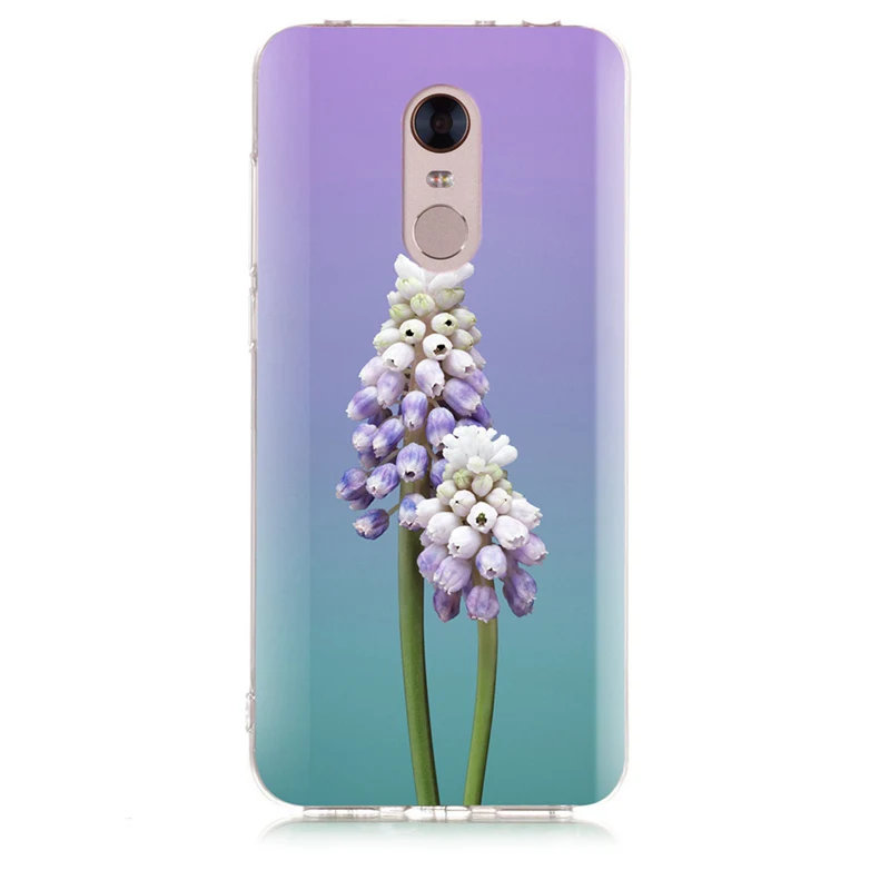 Для Xiaomi Redmi 4X Note 3 4 Pro 4A 5 6 6pro для 5A 6A прозрачный мягкий чехол из ТПУ с милым рисунком