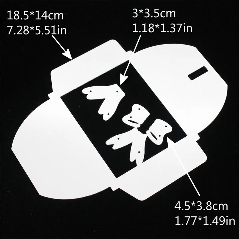 

ZFPARTY Envelope Metal Cutting Dies Stencils for DIY Scrapbooking/photo album Decorative Embossing DIY Paper Cards