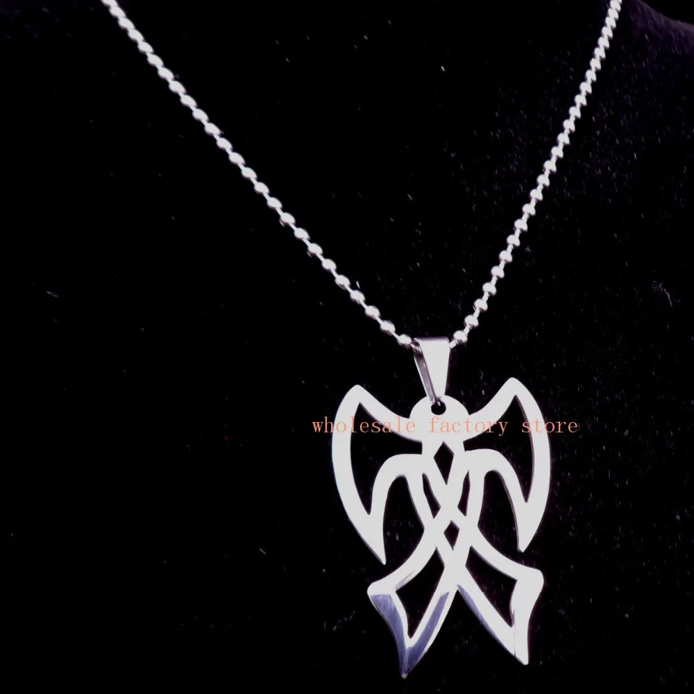 Оптовая продажа 5 шт. Большая двойная подвеска из нержавеющей стали с 24-дюймовой