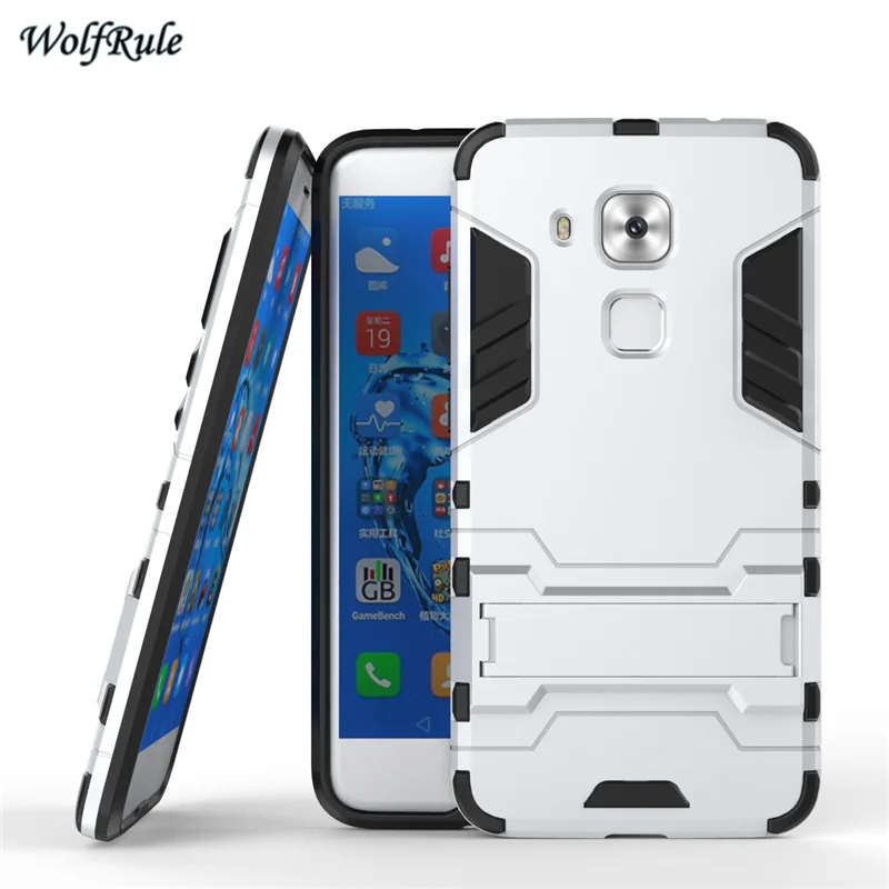 wolfrule for cover huawei nova plus case tpu pc holder anti knock phone case for huawei nova plus cover for huawei g9 plus free global shipping