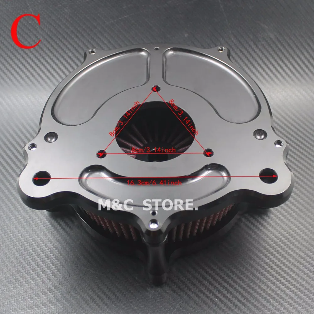 

Clarity Air Filter Cleaner For Harley Sportster XL Touring Road King Ultra Softail Heritage Dyna Fat Bob 91-14 15 16 17